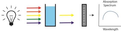 Absorption spectrum schematic