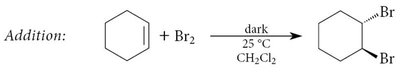 Addition product in allylic bromination