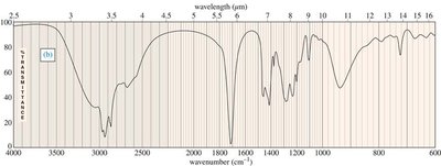 IR spectrum of 2-hexanone