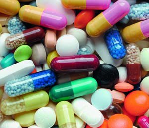 Various barbiturate drugs in tablet and capsule form