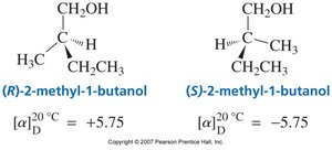 Enantiomeric excess calculation