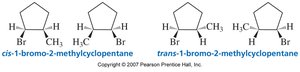 Cyclic molecules with multiple asymmetric centers