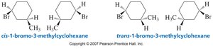 Cyclic molecules with multiple asymmetric centers