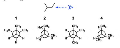 Cyclohexane chair conformation template