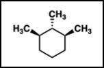 Cyclohexane chair conformation template