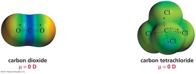 Dipole moment vector sum
