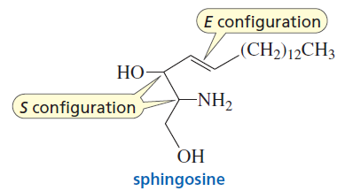Sphingosine structure