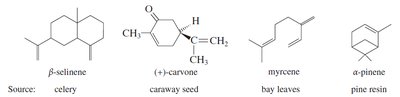 Examples of terpenes