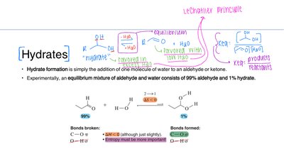 Hemiacetal functional group identification