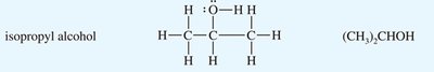 Isopropyl alcohol condensed formula