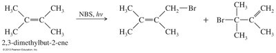Allylic halogenation with NBS