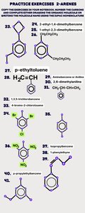Arene nomenclature practice worksheet