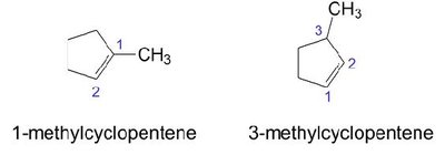 Ring nomenclature for alkenes