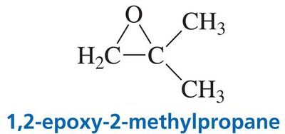 1,2-epoxy-2-methylpropane structure