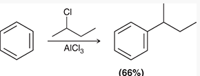 Friedel–Crafts alkylation example