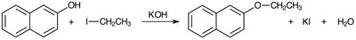 Williamson ether synthesis of Nerolin