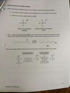 NaBH4 reduction mechanism