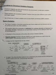 Swern oxidation mechanism