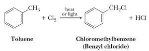 Benzylic halogenation