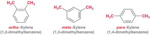 Xylene isomers