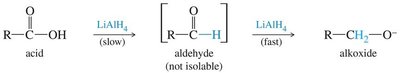 General mechanism of nucleophilic addition to a carbonyl group
