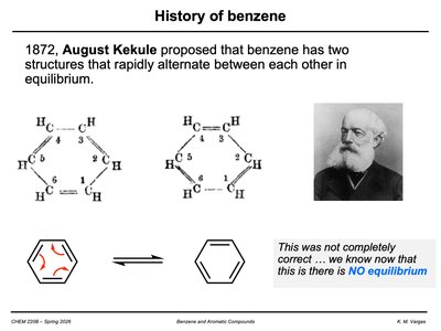 Kekulé resonance structures