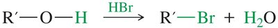Further reaction to produce alkyl halide