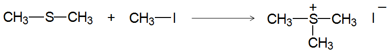 Formation of sulfonium salts