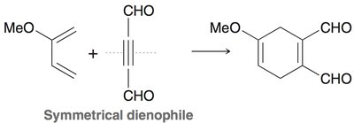 Regioselectivity with unsymmetrical reactants