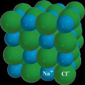 Ionic lattice structure