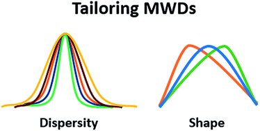 Tailoring MWDs: Dispersity and Shape