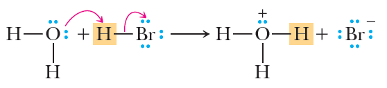 Protonation of alcohol in SN1 reaction