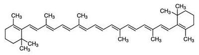 Structure of β-carotene