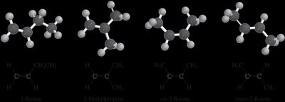 Cis-trans isomerism in alkenes