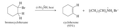 Formation of Zaitsev and Hofmann products