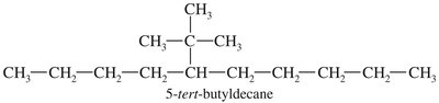 tert-butyl group example