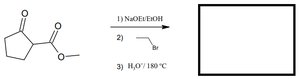 Cyclopentane-1,3-dione alkylation sequence