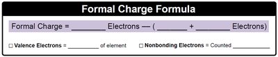 Formal charge formula template