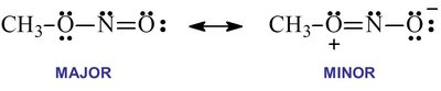 Non-equivalent resonance forms