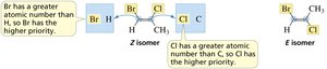 E/Z isomer example 1