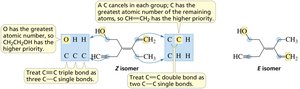 E/Z isomer example 3