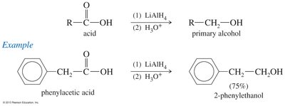 Reduction of carboxylic acids to alcohols
