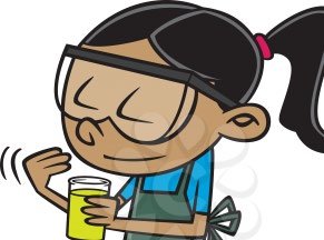 Wafting technique for safely smelling chemicals