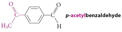 p-acetylbenzaldehyde structure