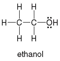 Ethanol structure