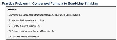 Condensed formula to bond-line thinking problem
