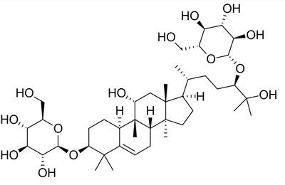 Structure of a synthetic sweetener (example 1)