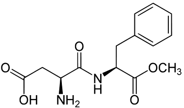 Structure of a synthetic sweetener (example 3)