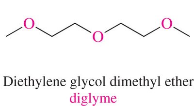 Structure of diglyme