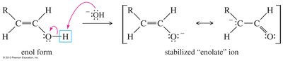 Base-catalyzed tautomerism mechanism